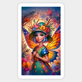 Aussie Fairy Sticker